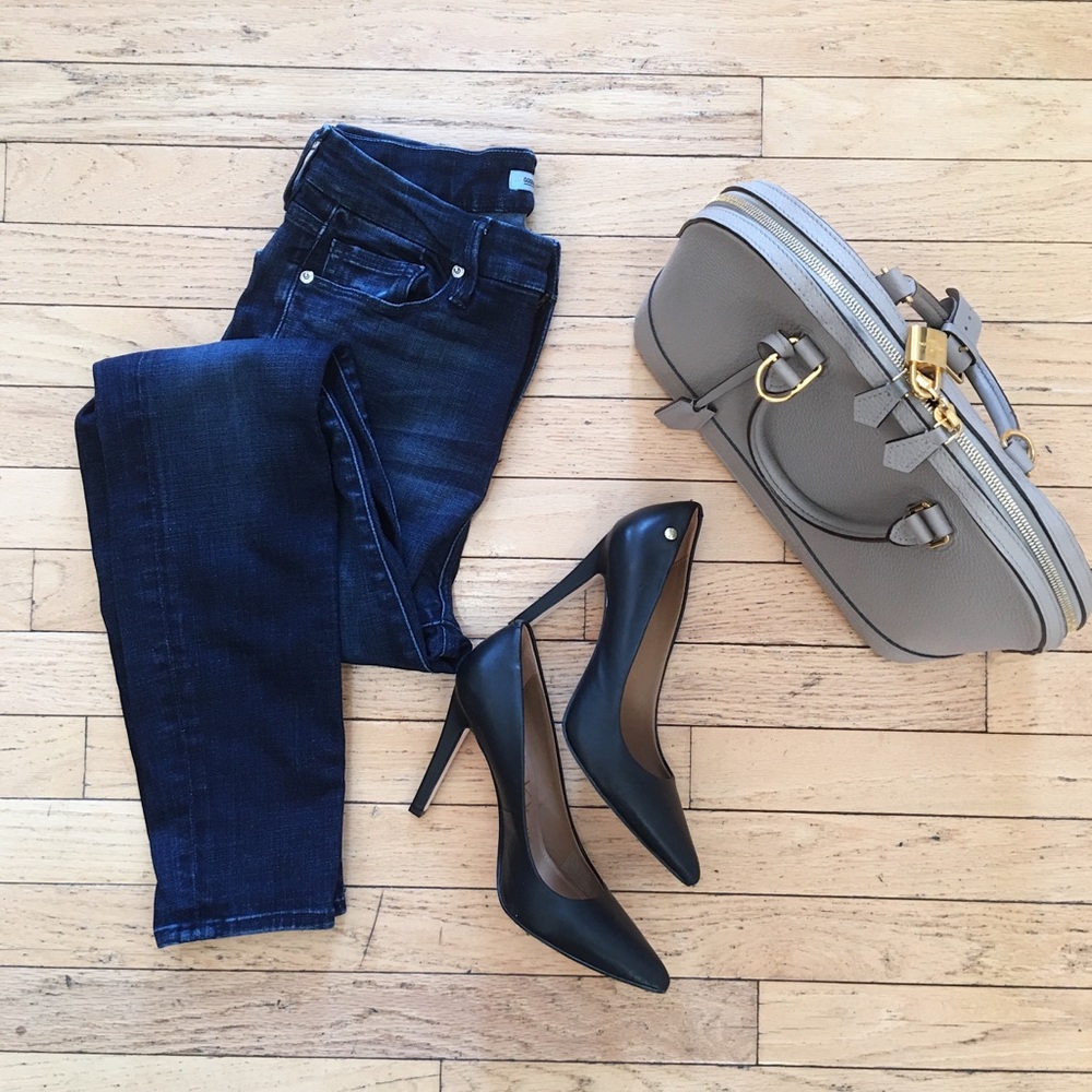 Good Waist High Waist Crop Skinny Jeans Size 8